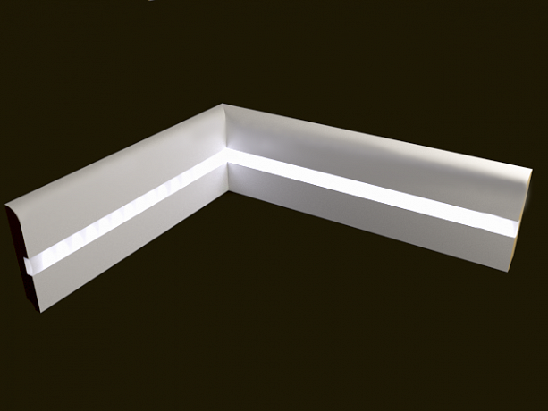 Плинтус с подсветкой PN 050 LED
