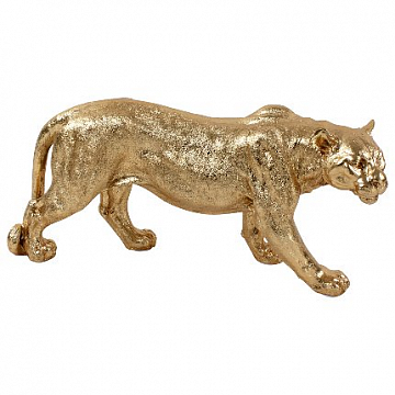 Статуэтка WERNER VOSS "Леопард", золото, стекловолокно