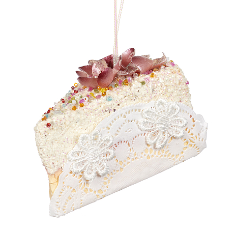 Елочное украшение "ТОРТ" 37158