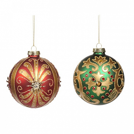 Елочное украшение в ассортименте 23151,  цена за 1 шт