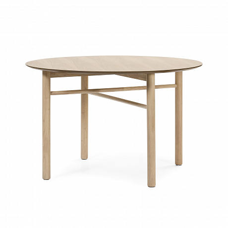 Обеденный стол Junco, 75*120 см, цвет белый